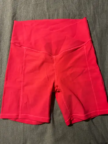 Biker Shorts Pink Size L