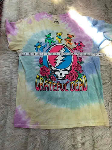 Grateful Dead Tie Dye Dancing Bears Rock T-Shirt Medium