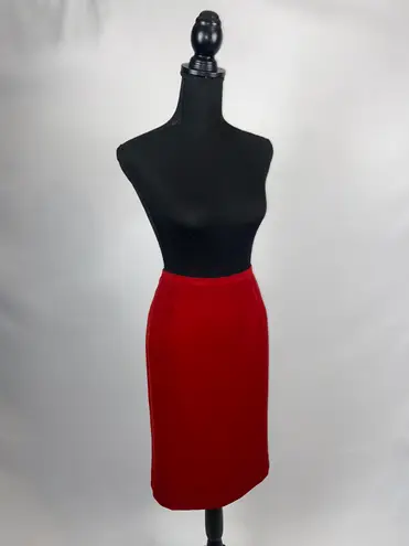 Anna Carol Vintage Skirt Red e Size 8