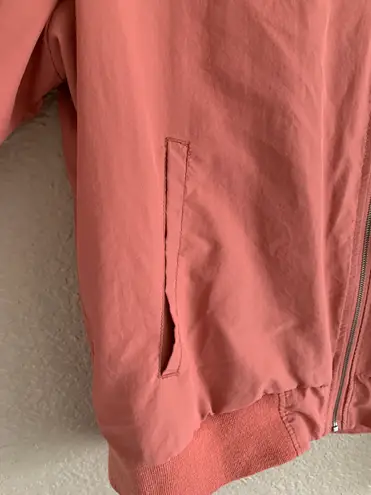 Ashley Outerwear Pink Zip Up Jacket Size XL