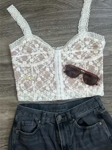 Tiger Mist Lace Top