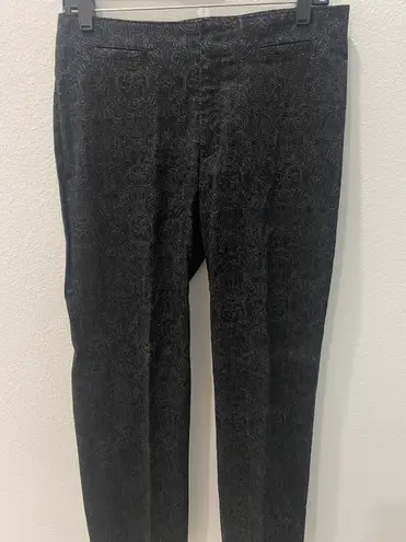 Dockers Black And Gray Design Pants Size 10