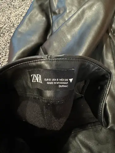 ZARA Leather Pants