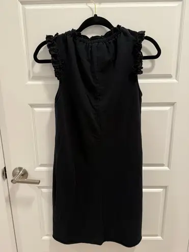 Sundays Black Sleeveless Mini Sundress