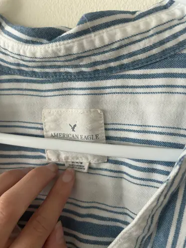 American Eagle Striped Shirt