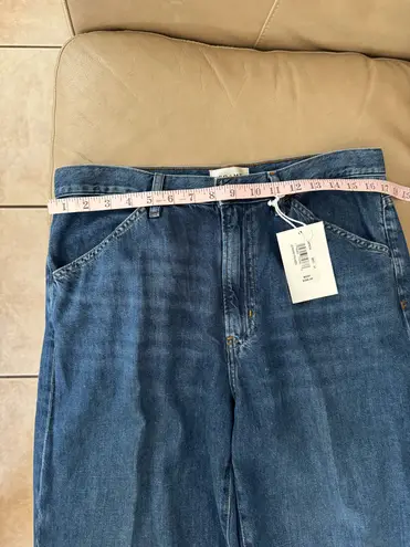 Frame Le Baggy Palazzo Wide Leg Jeans in Bryce. Size 31. MSRP $288