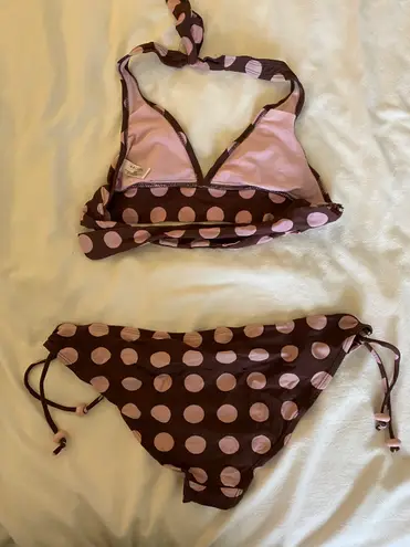 Y2K Polka Dot Bikini Multi Size L