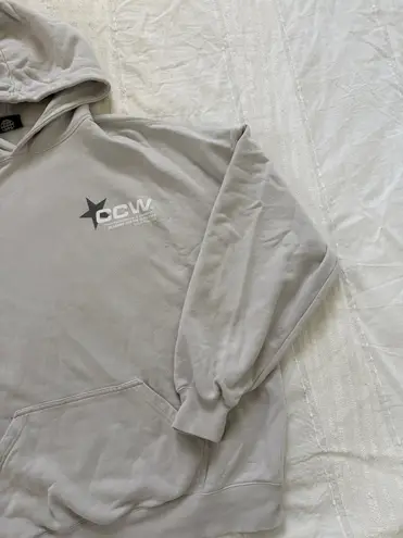 Cold Culture Light Grey Atro Hoodie Gray Size L