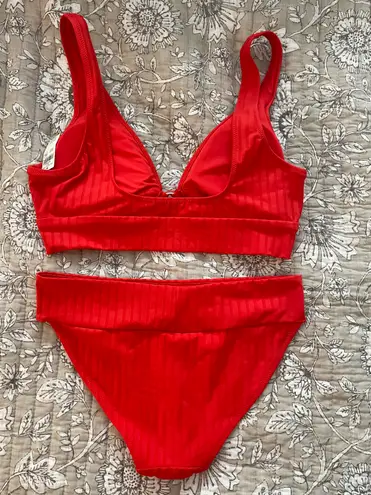 Aerie Red Bikini Set