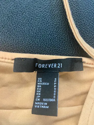 Forever 21 Tan Workout Top