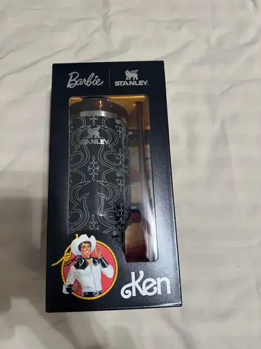 Barbie X Stanley Tumbler Western Howdy Ken Limited Edition Black