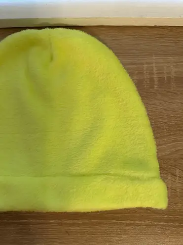 Handmade Lime Green Winter Knit Soft Fluffy Beanie Hat