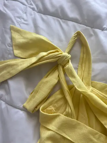 Billy J Boutique Yellow Mini Dress