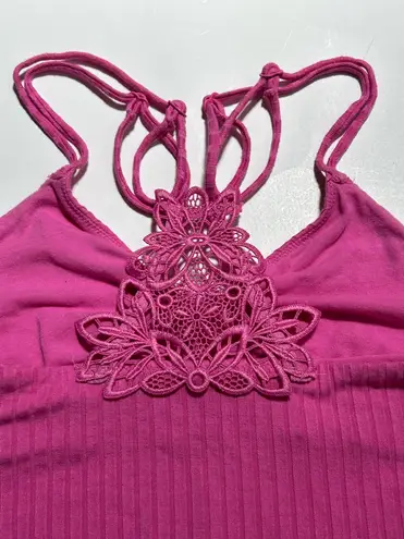 Aerie  Ribbed Strappy Crop Top Bralette 