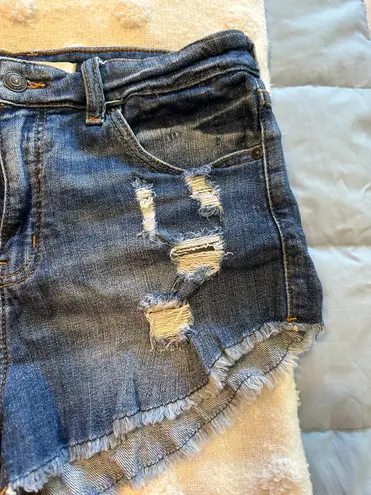 Eunina High Rise Jean Shorts