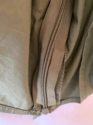 Heart soul Olive Green Short Sleeved Shirt With Belt