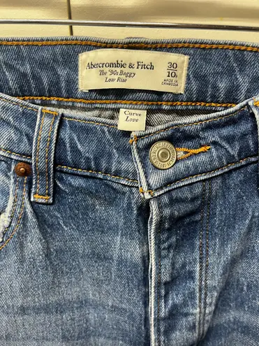 Abercrombie & Fitch Abercrombie Jeans Low-Rise Baggy 90s Curve Love - Image 4