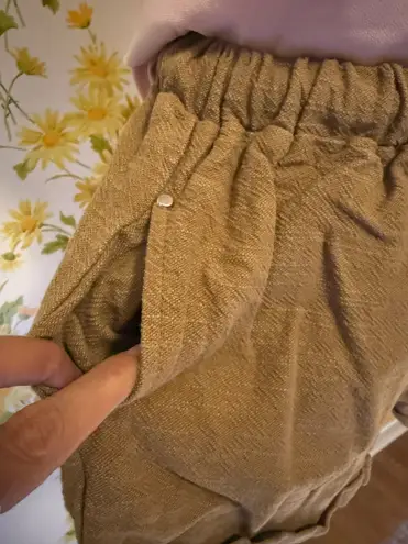 Rope drawstring short size s/M Tan