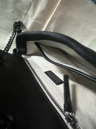 Tory Burch  Willa Black Matte Shoulder Bag thumbnail 8