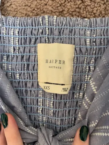 Harper Heritage Blue Jumper