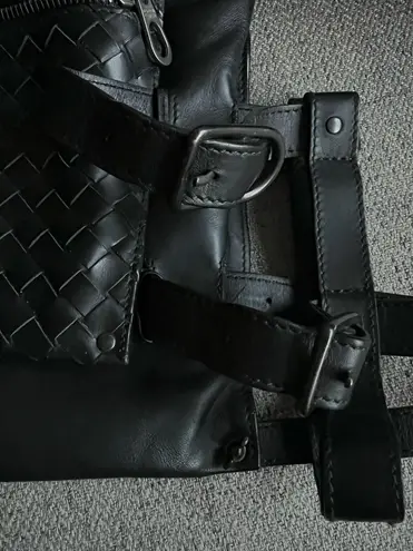 Bottega Veneta leather belt bag motorcycle