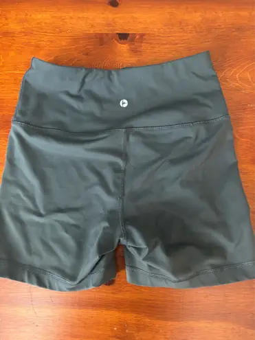 90 Degrees by Reflex 90 Degree By Reflex Green Bike Shorts with Compression Fit, Sz S
