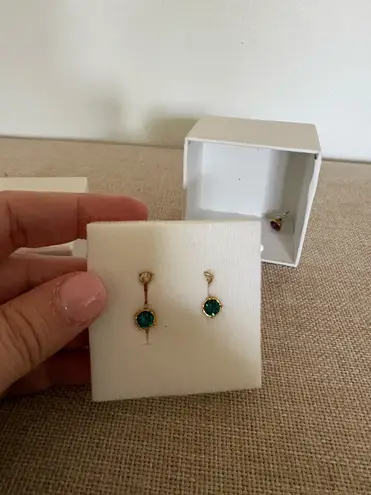 Diane Von Furstenberg NWT  three earrings 
