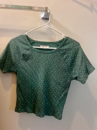 American Eagle Outfitters Green Tee