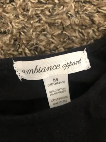 Ambiance Apparel Crop Top