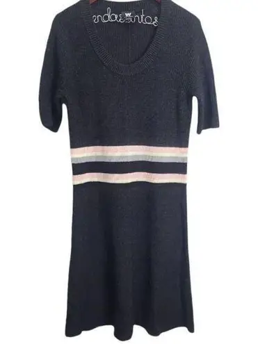 W By Worth  100% Wool Maxi V-Neck Dress Size Large