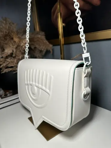 Chiara Ferragni AUTÉNTIC LOGO-EMBOSSED SHOULDER BAG SIZE BIG