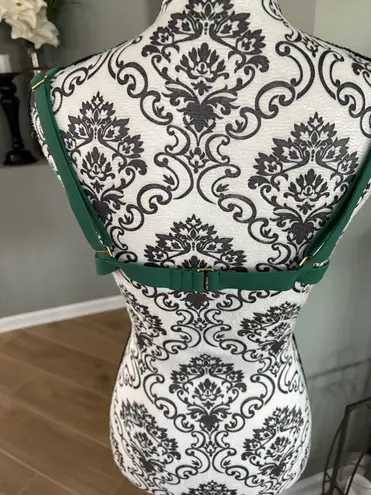 93 Play Street NWOT 93 place St. size 2XL green bikini swim top