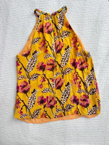 A.L.C. Kinsa Sleeveless Floral Chiffon Top