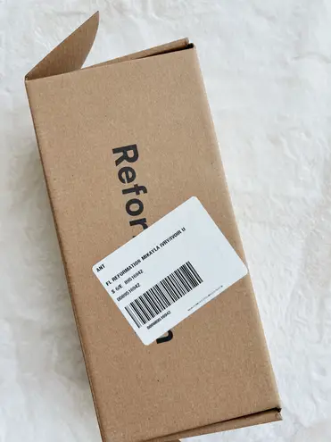 Reformation NWT  Mikayla Ballet Flats size 6 ivory cream leather - Image 8