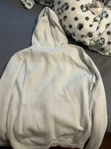 Nike White Hoodie