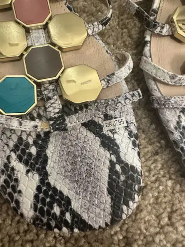 Louise et Cie Snakeskin Sandals