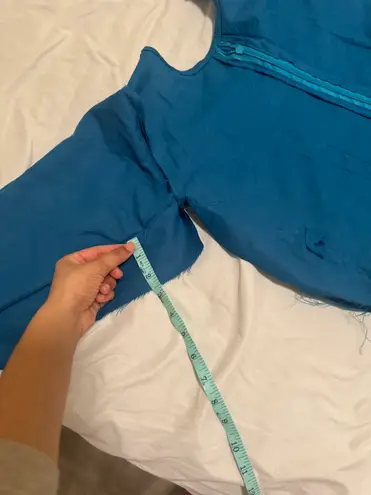 Blue Kameez with Plazzo Pajami