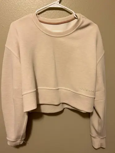 Lululemon softstreme perfectly oversized cropped crew