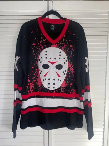Spirit Halloween Friday the 13th Jason Voorhees Hockey Jersey