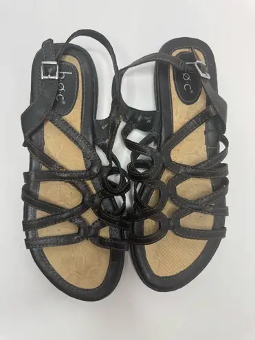 Born concept BOC Brown Strappy Sandals Size 8M