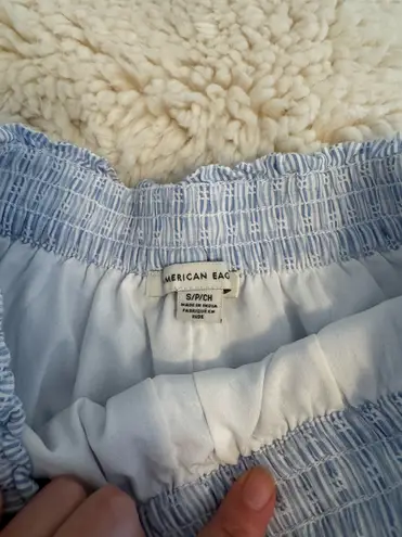 Aerie Light blue floral skirt  - Image 4