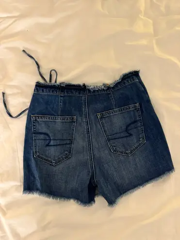 American Eagle Denim Crossover Skort 