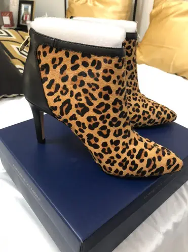 Adrienne Vittadini Cheetah Print Fur Booties Nordstrom Multiple Size 8 60 60 Off Retail From Madison
