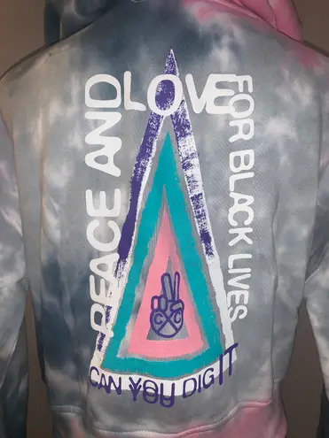 Cross Colours Cropped Hoodie