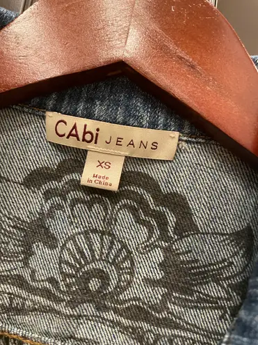 CAbi Denim Cropped Jacket