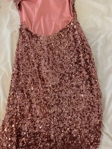 La Femme Sequin Gown