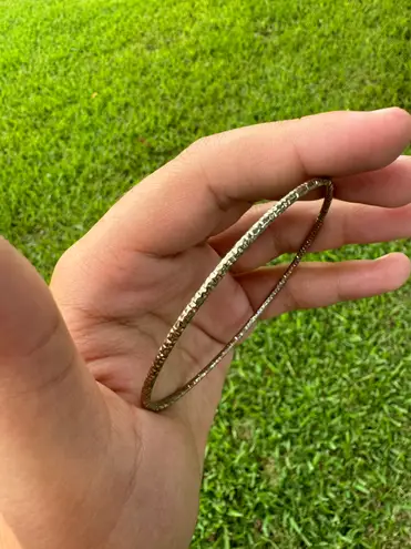 Vintage Dainty Gold Bangle Bracelet