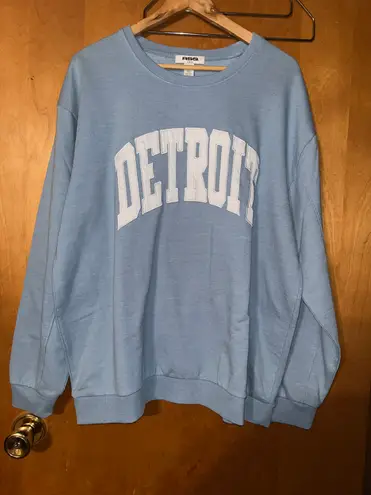 RSQ Detroit Sweatshirt Size X-Large NWT