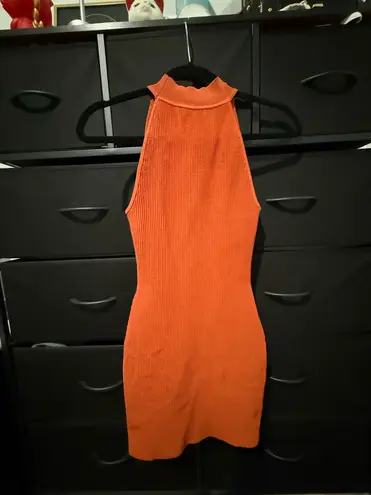 Babaton Aritzia Sculpt Knit Dress Halter