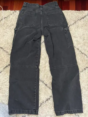 H&M Black Cargo Jeans